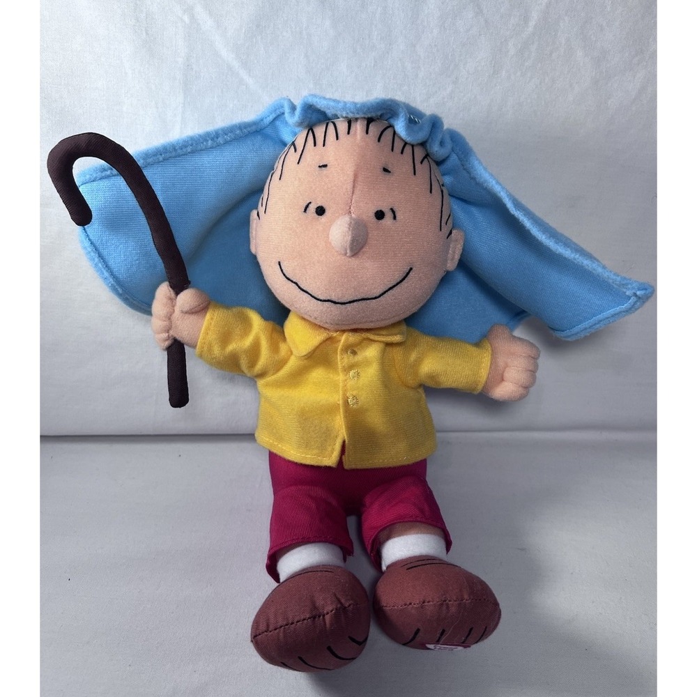 Peanuts Linus Shepherd Plush Hallmark What Christmas is All About NO SOUND